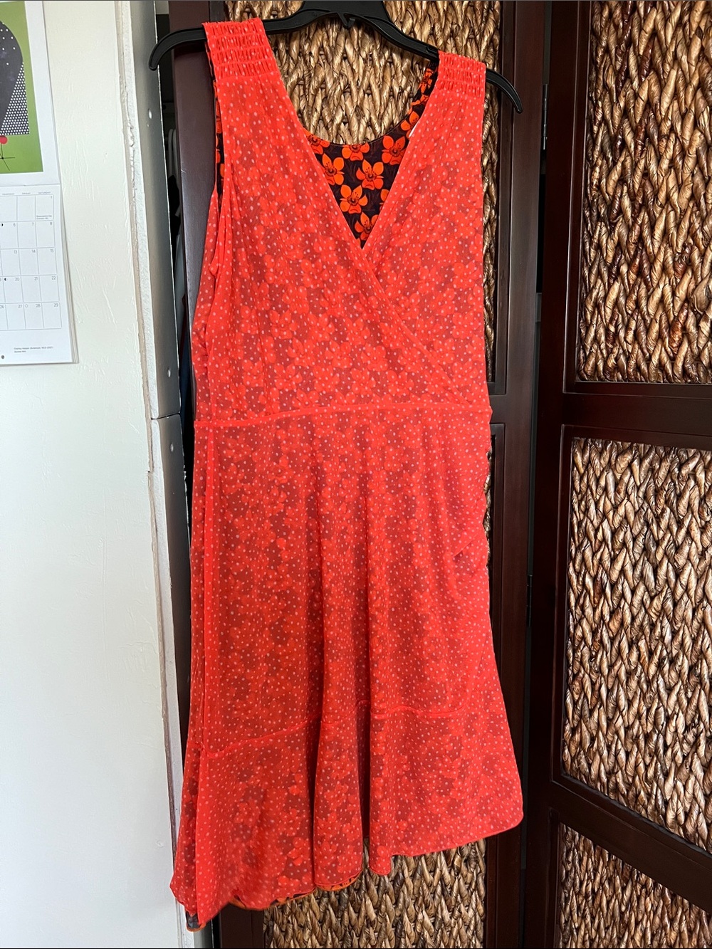 NWT CAbi reversible dress size M #6370